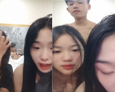 น้องสาวสามคนที่แจกจ่ายเนื้อหาที่ร้อนแรงบนเครือข่ายสังคมออนไลน์ด้วยกัน