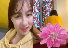 น้องสาวสวยชุดสีแดง