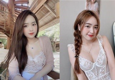 เต็มโดยไม่มีเสน่ห์กับสาวร้อน Phuong Anh