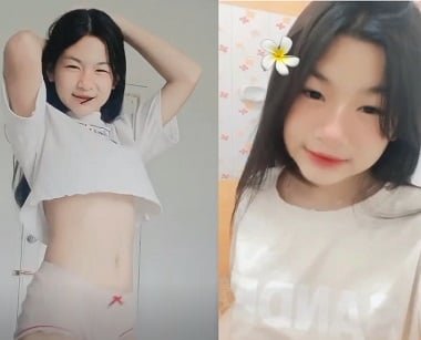 สาวใหม่รู้วิธีอวดร่างของเธอ