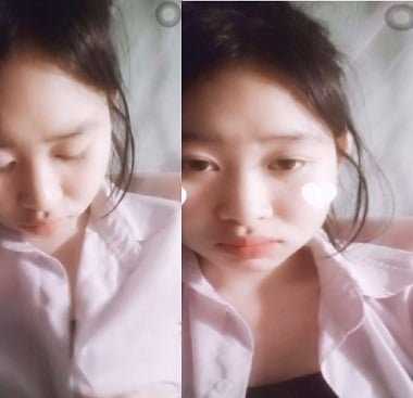 นักเรียนบริสุทธิ์ถูกจับในมือของแฟนเซ็กซี่