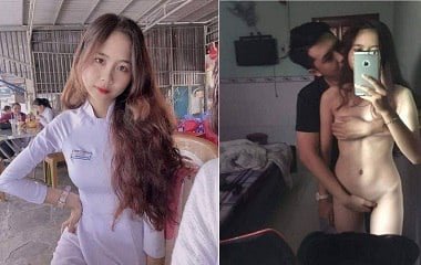นักเรียนที่ดีสำรวจความรักในคลิป