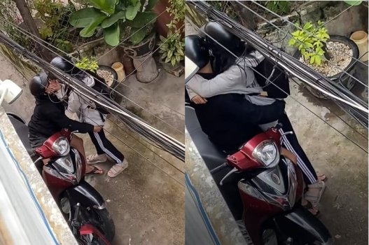 นักเรียนมีความสุขอย่างมากในคลิป