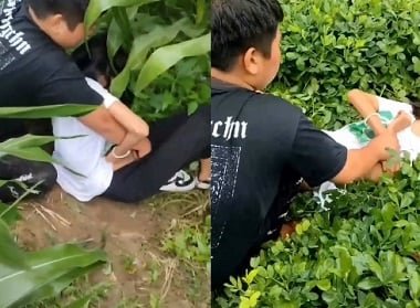 เพื่อนเรียนรู้ที่จะข่มขืนน้องสาวของเธอในดงเอ็นจี