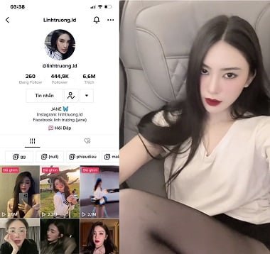 Tiktoker Linh Truong ในคลิปร้อนถูกเปิดเผย
